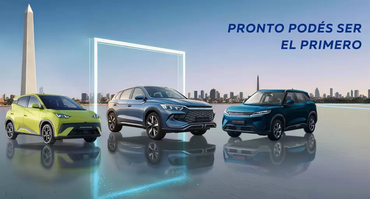 Los autos eléctricos BYD desembarcarán en la Argentina próximamente Los autos eléctricos BYD desembarcarán en la Argentina próximamente
