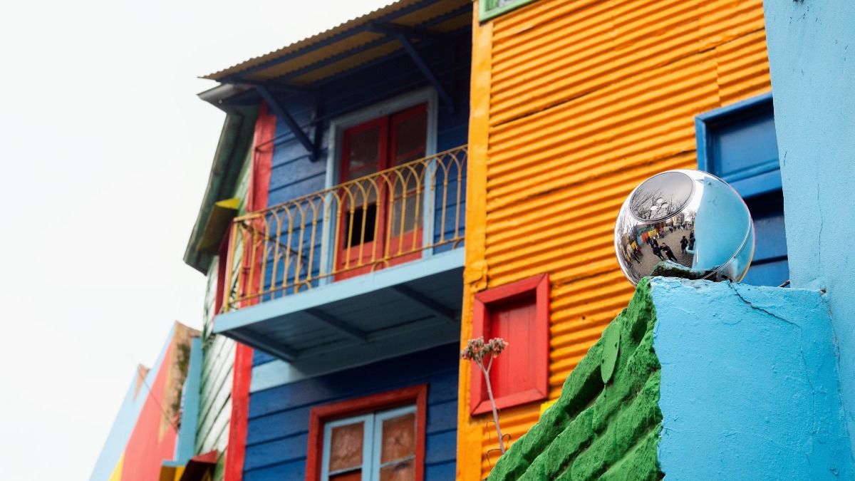 Worldcoin también estuvo paseando por La Boca.