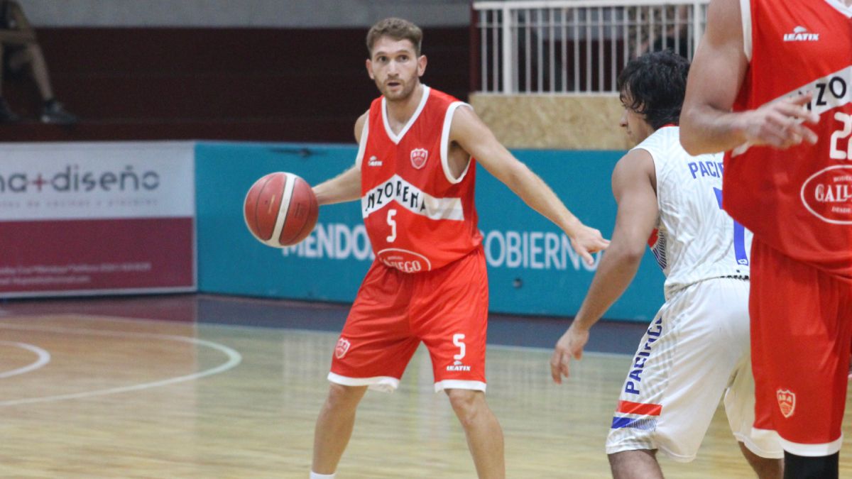 Anzorena y General San Mart&iacute;n (Pac&iacute;fico) jugaron el cl&aacute;sico de la 3&ordf; fecha del Vendimia de la Superliga de B&aacute;squetbol.
