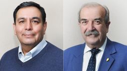 Javier Jofré y Rómulo Leonardi, precandidatos a diputado y senador en el Frente VAMOS! Mendocinos, por el segundo distrito.