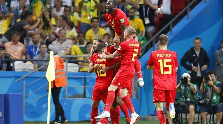 Bélgica le encontró la vuelta, dejó a Brasil sin Mundial y se metió en semis