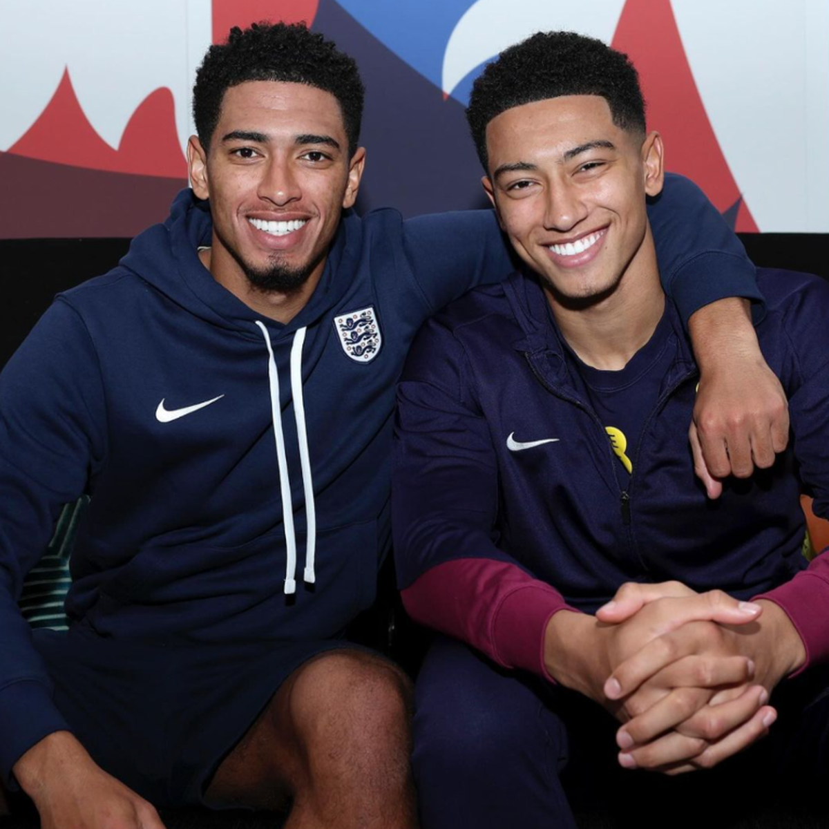 Los hermanos Jude y Jobe Bellingham.&nbsp;