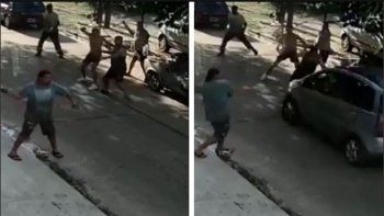 Video: apuñaló a un conductor de Uber, le robó el auto y atropelló a un hombre que quiso detenerlo a piedrazos