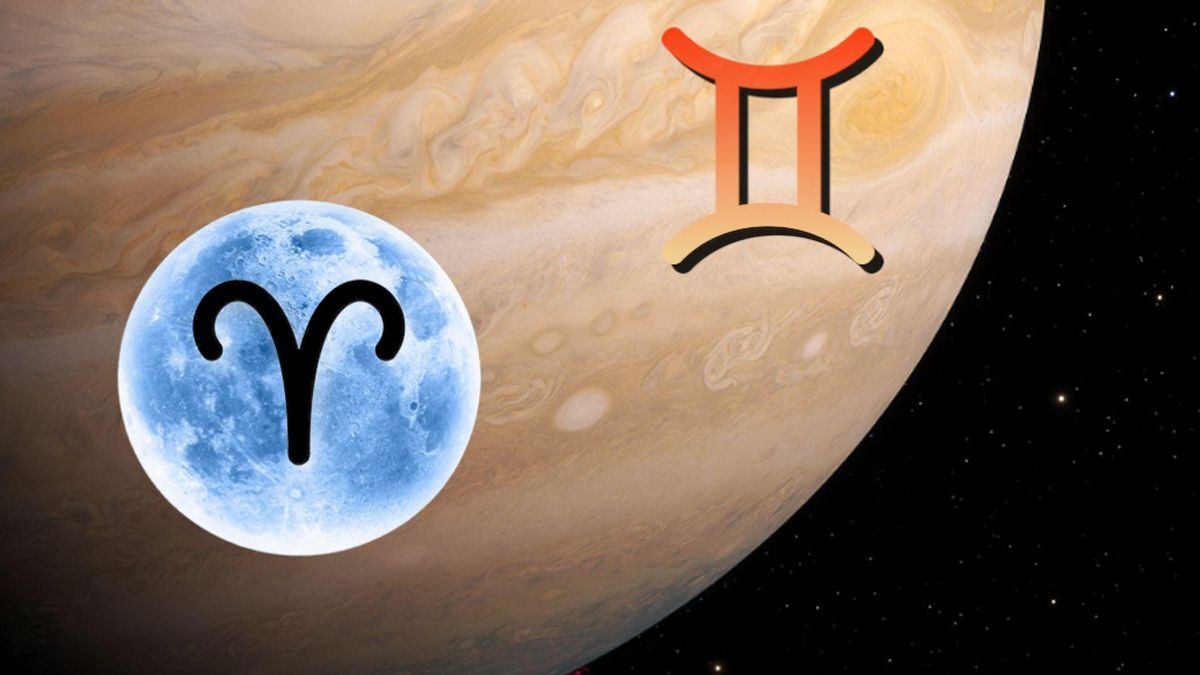 Astrología: los 5 signos afortunados por la Luna en Aries conjunción Júpiter en Géminis