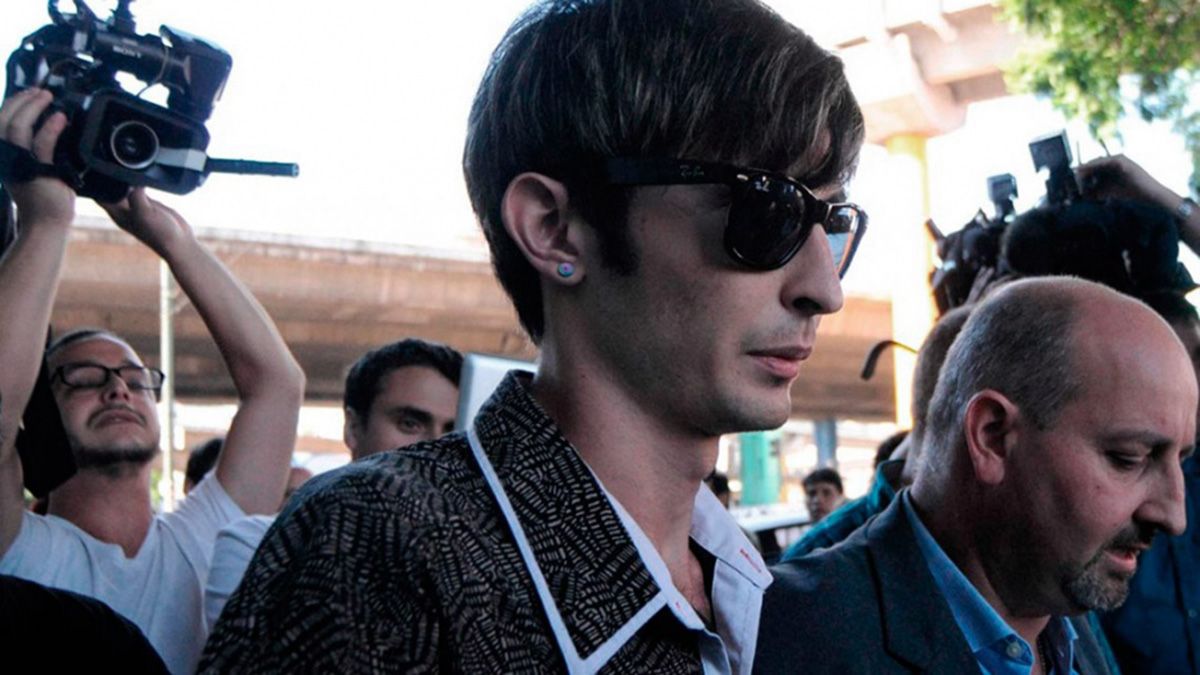 Camus Hacker escuchó la condena a prisión desde la cárcel de Ezeiza, donde se cumpliendo una pena por otra extorsión