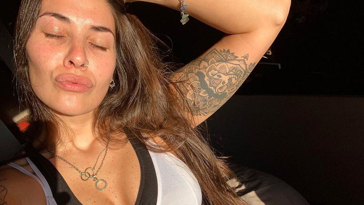 La foto explosiva de Ivana Nadal y Bruno en Brasil.