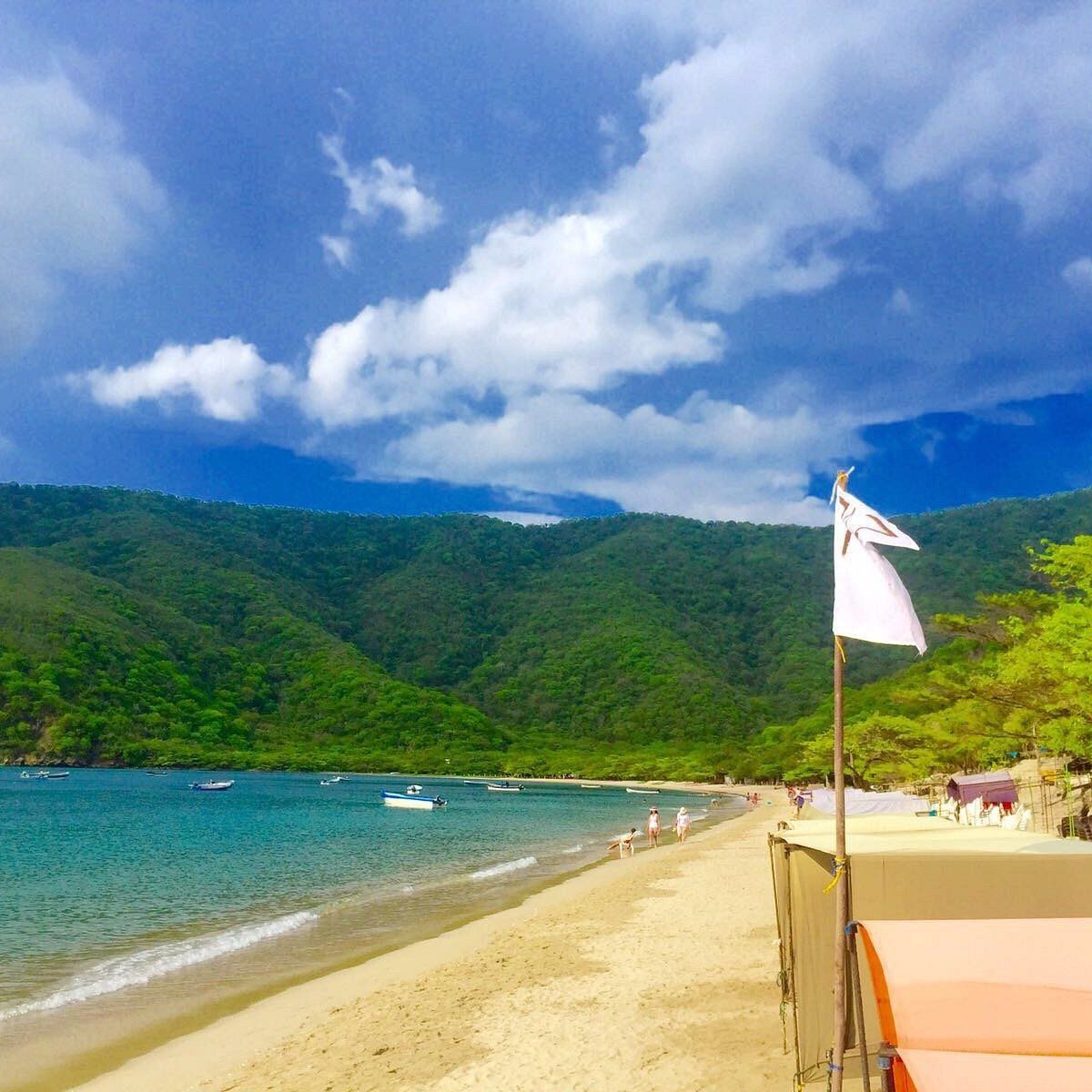 La playa del Caribe que es un paraíso idílico: tiene aguas turquesas y una vista única