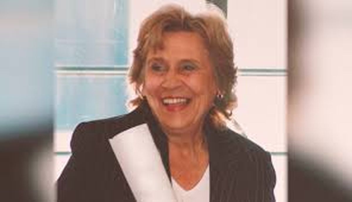 María Victoria Gómez de Erice, la primera rectora mujer de la UNCuyo. María Victoria Gómez de Erice, la primera rectora mujer de la UNCuyo.