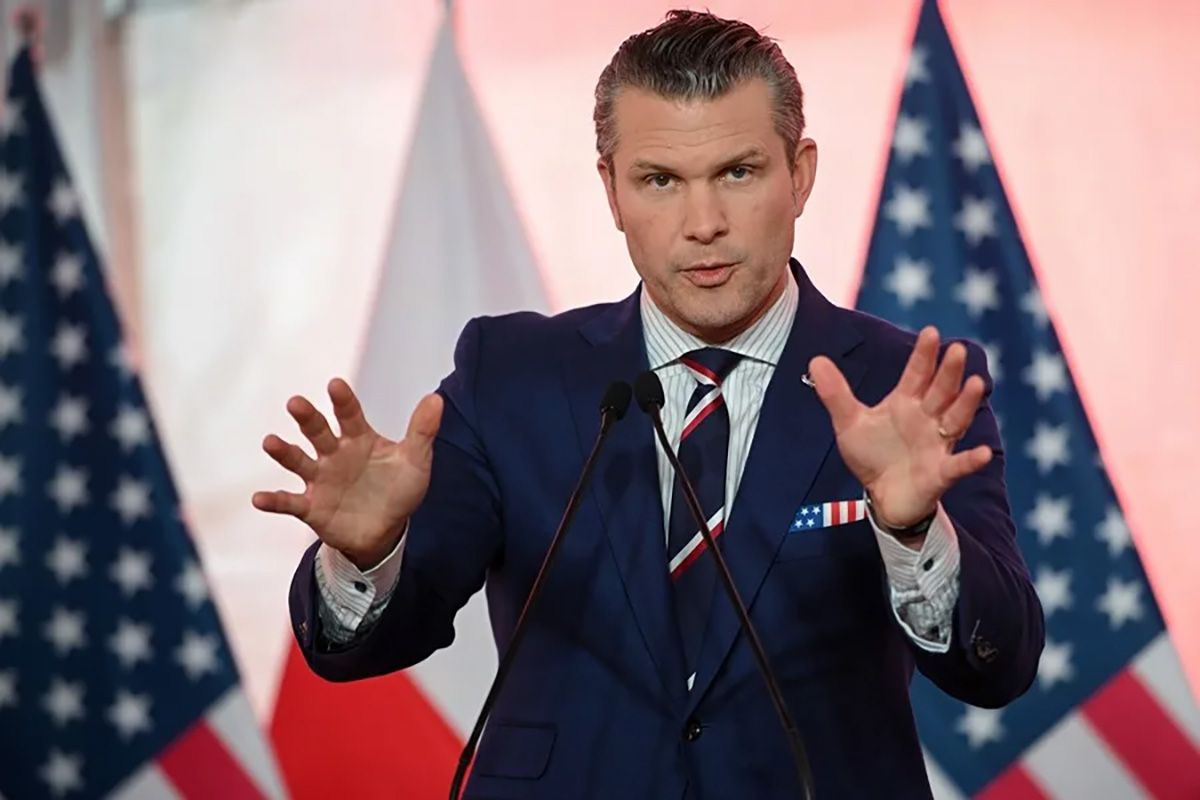 El secretario de Defensa de Estados Unidos, Peter Hegseth.
