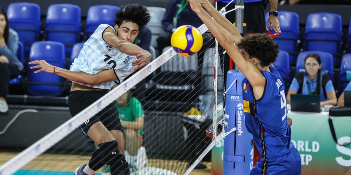 La selección argentina de vóley U17 perdió una apretada final frente a Italia en el Mundial de la categoría.