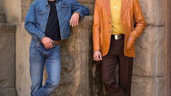 Leonardo DiCaprio y Brad Pitt en Once Upon a Time in Hollywood