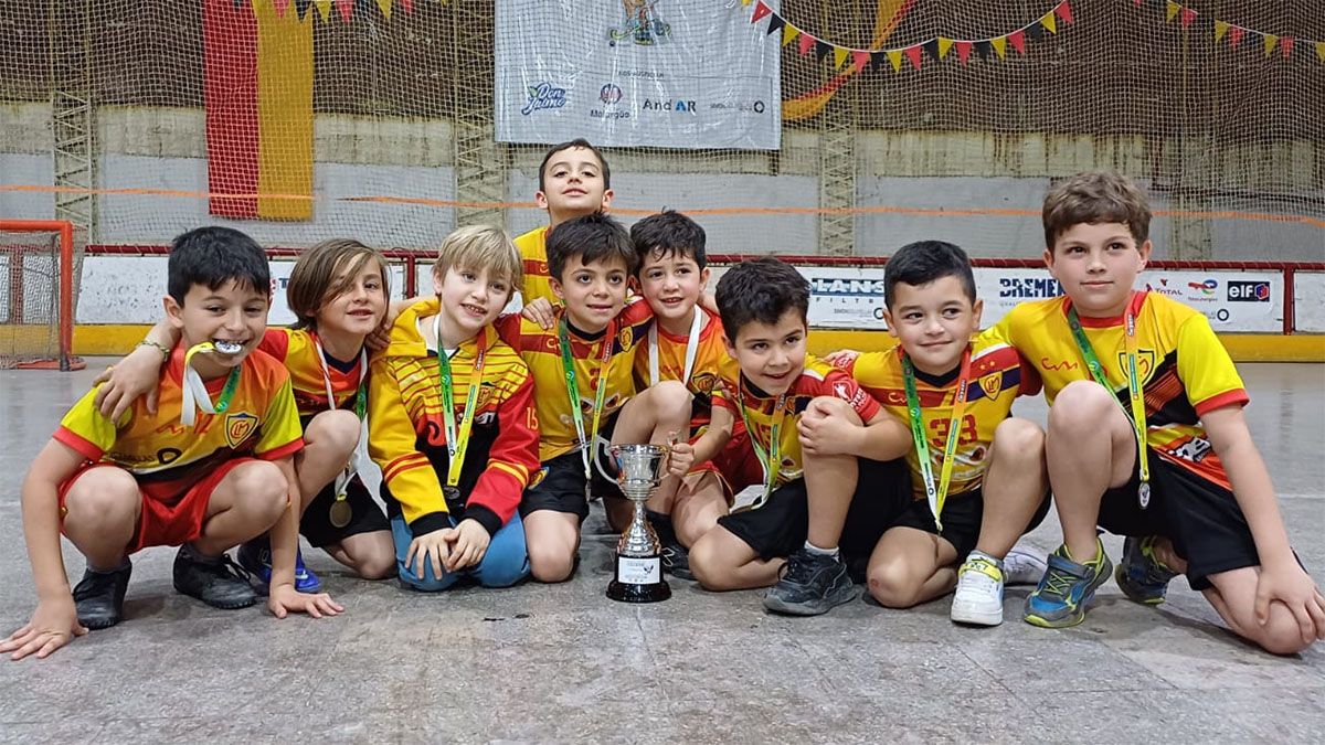 Los pibes de Murialdo estuvieron en el torneo Amistad de hockey sobre patines.