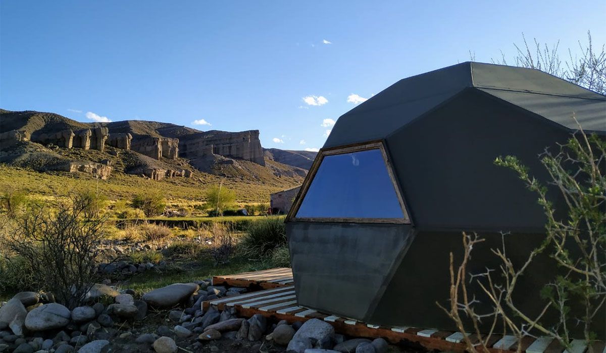 En Malarg&uuml;e se encuentran las opciones para hacer Glamping, un concepto exclusivo de camping, lujo y viajes sostenibles