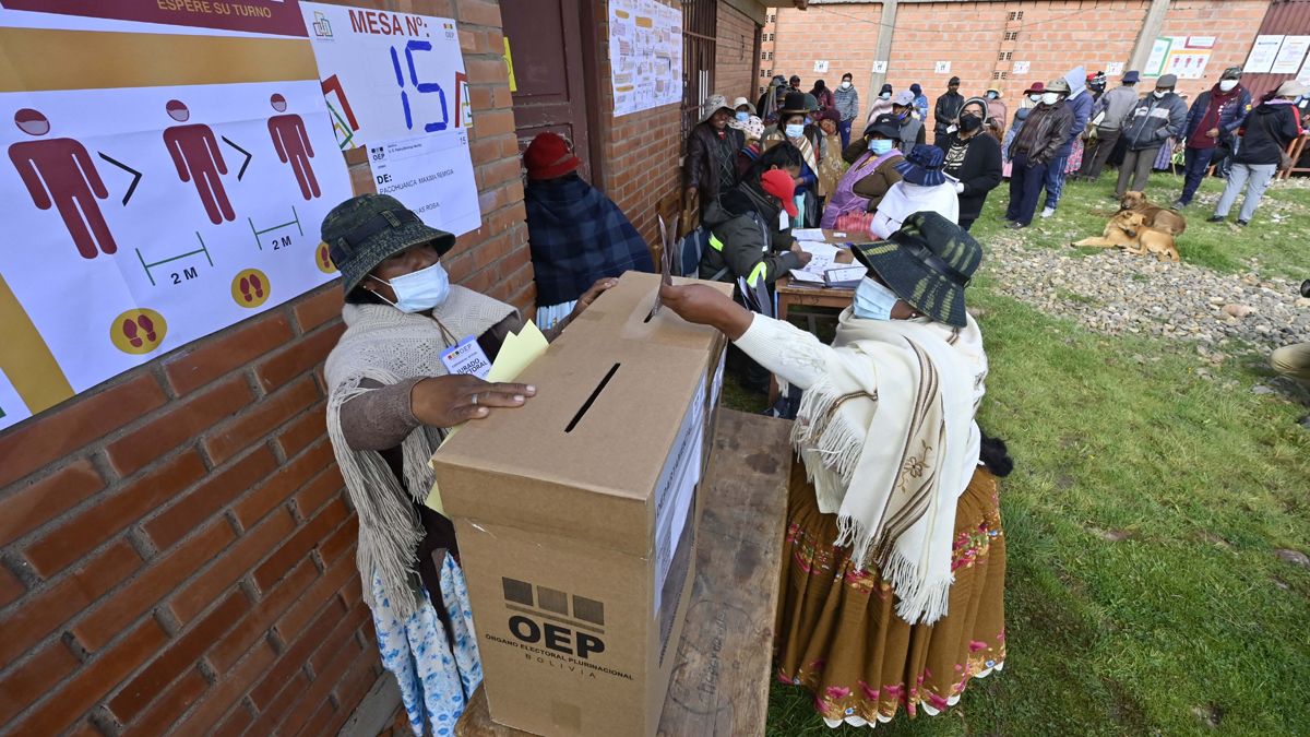 Elecciones regionales en Bolivia.