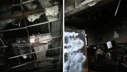 Incendiaron intencionalmente dos aulas de la escuela Federico García Lorca