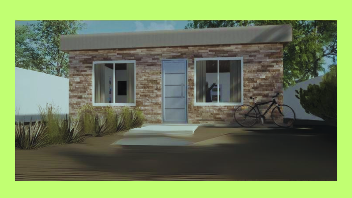 Tres habitaciones y estilo premium: cómo es la casa prefabricada que se vende a 14.900 dólares