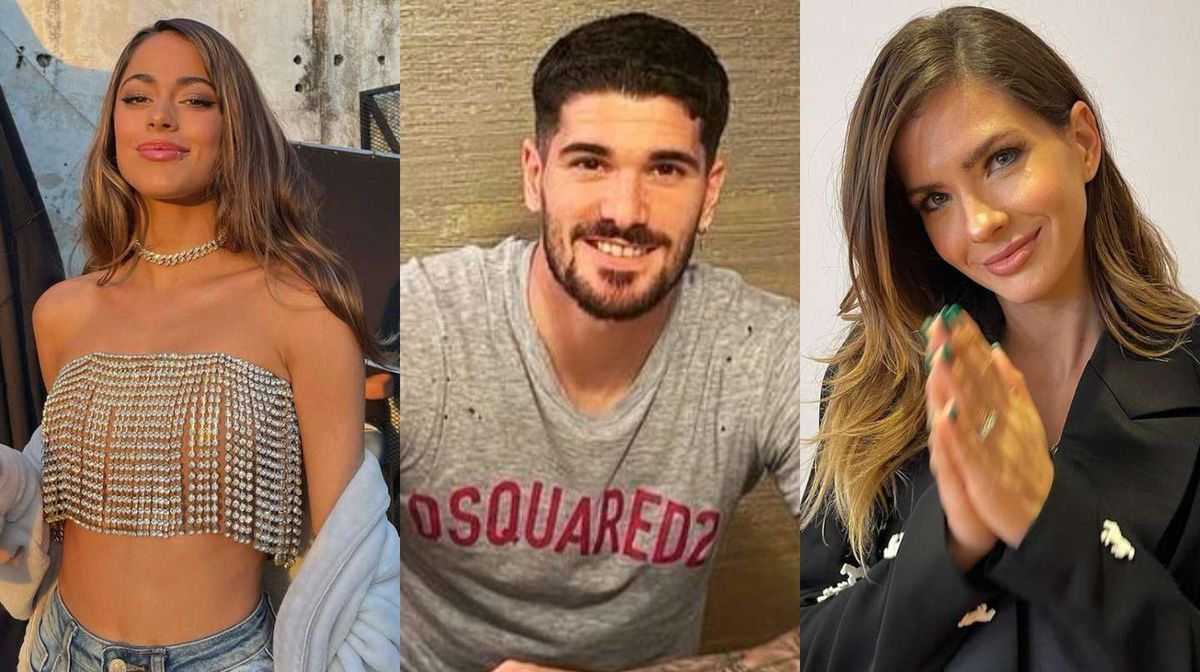¿A dos puntas?  Rodrigo De Paul le enviaba mensajes a Tini y a la China Suárez a la vez.