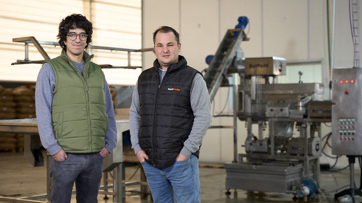 Horacio Campos y Gonzalo Bonino, dueños de Roll Food. Horacio Campos y Gonzalo Bonino, dueños de Roll Food.