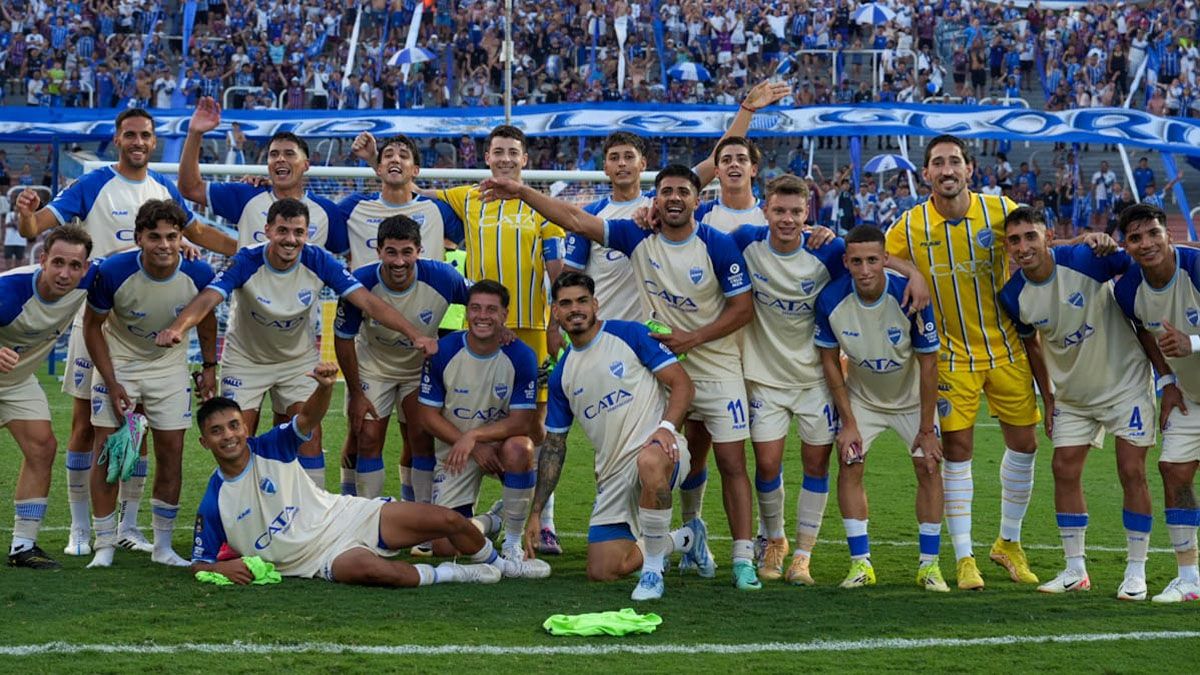 Vicente Poggi, la figura de Godoy Cruz en el triunfo sobre Deportivo Maipú: 