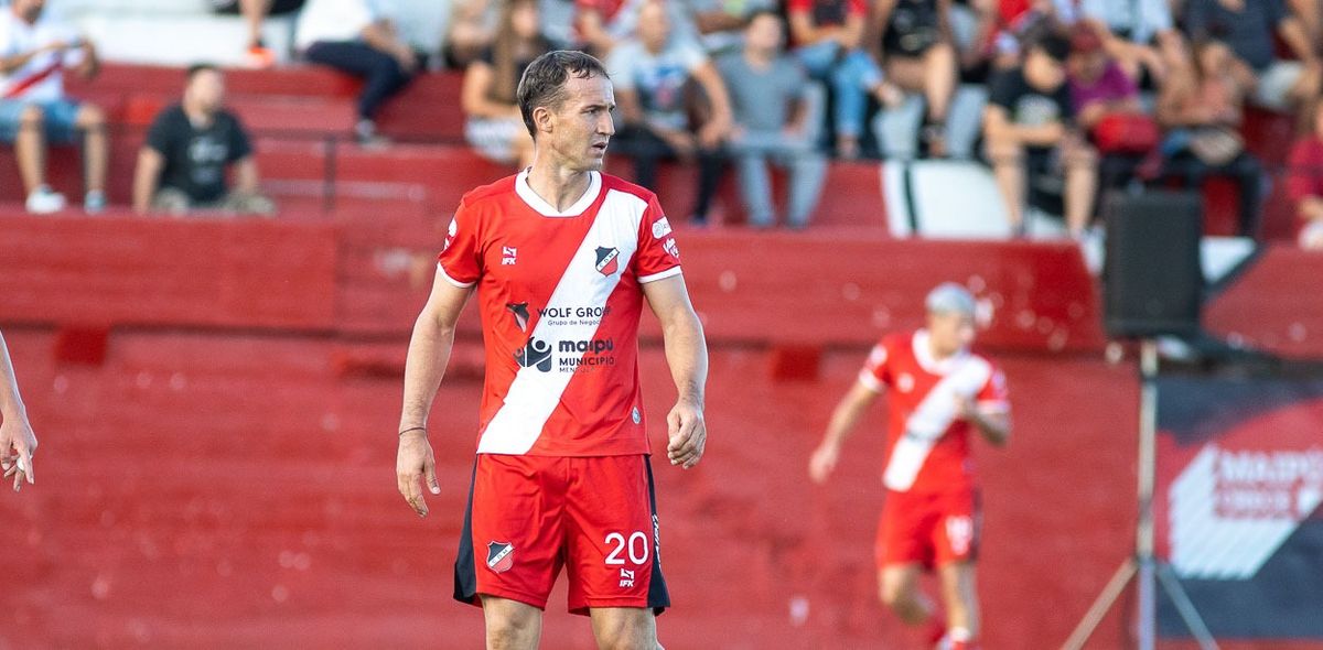 Gonzalo Klusener marcó el segundo gol del Deportivo Maipú ante los jujeños.