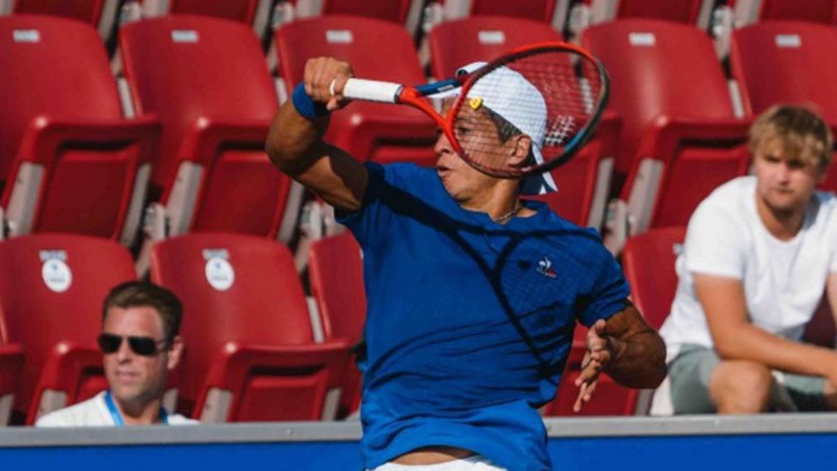 Sebastián Báez está entre los ocho mejores del ATP de Bastad
