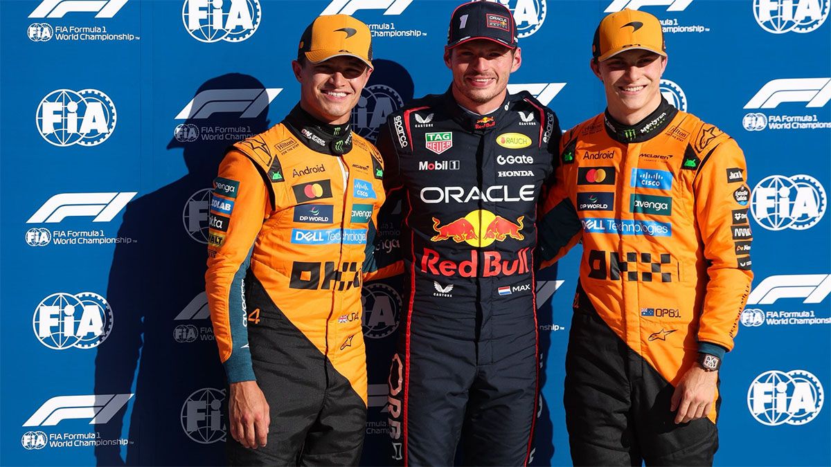 Norris, Verstappen y Piastri definir&aacute;n el campeonato de pilotos en la &uacute;ltima fecha de la temporada 2025 de la F&oacute;rmula 1.&nbsp;