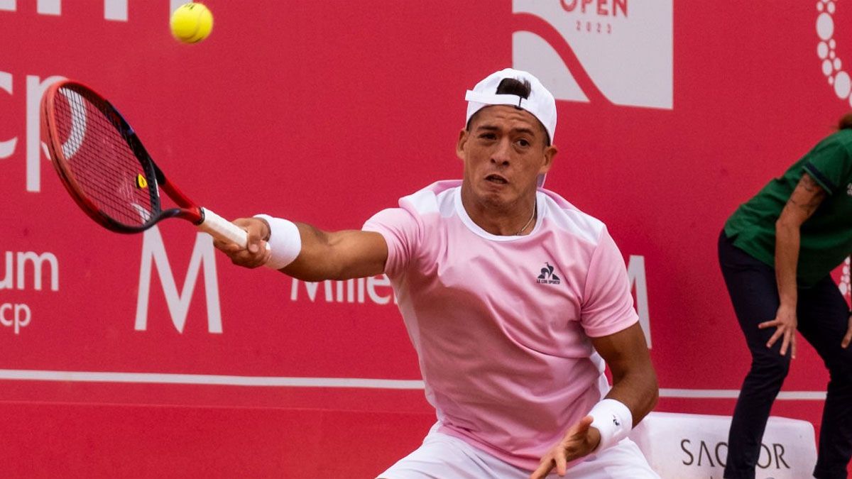 Sebastián Báez no la pasó nada mal en el ATP de Múnich.