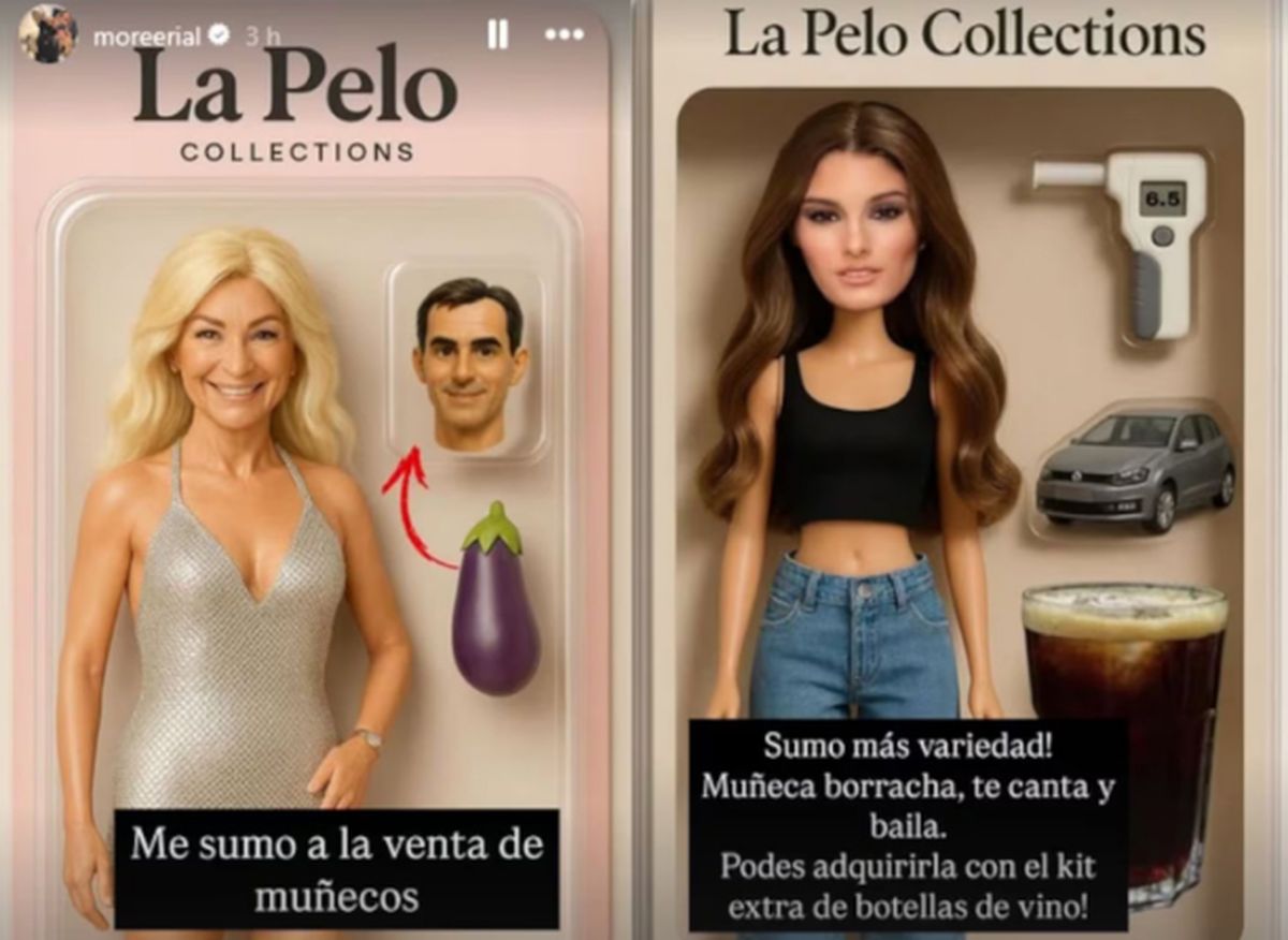 El Posteo de Morena Rial. El Posteo de Morena Rial.