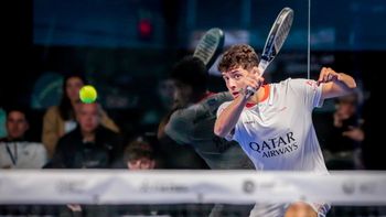 Agustín Tapia disfruta del Premier Padel en Mar del Plata y quiere invitar a jugar a Messi
