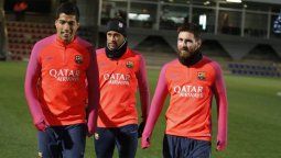 ¡Volvió la magia! Messi realizó el primer entrenamiento del año con Barcelona