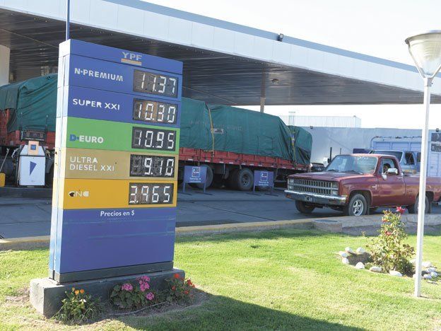 Hubo un aumento del 20% para el GNC en algunas estaciones de servicio de Mendoza