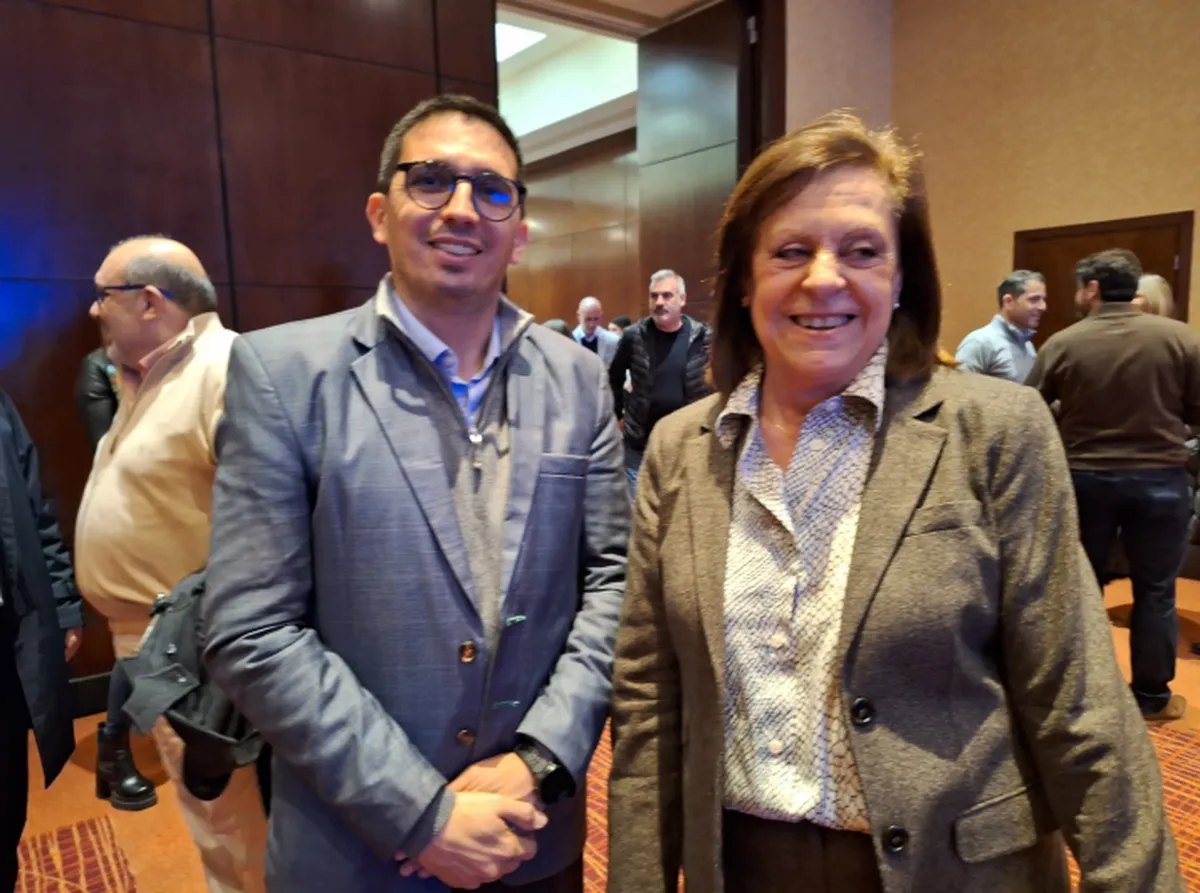 Cristina Zuccardi, en campaña para el Parlasur en 2023. Cristina Zuccardi, en campaña para el Parlasur en 2023.