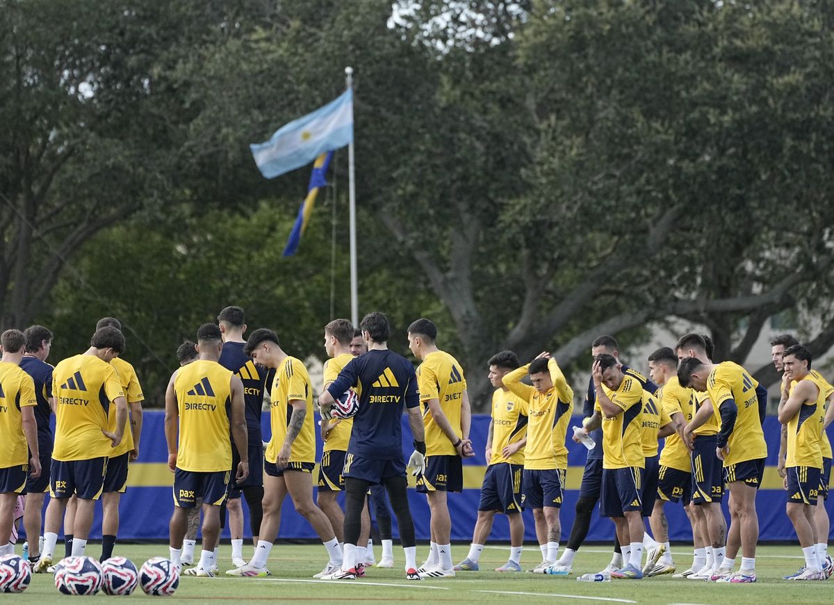 Boca se concentra en busca de lograr el milagro.