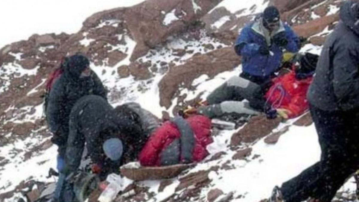 Aconcagua con poca nieve. Fuente: Diario UNO Aconcagua con poca nieve. Fuente: Diario UNO