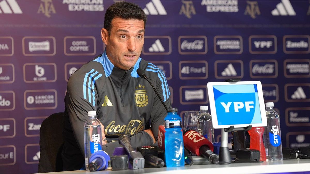 Scaloni habló antes del partido de Argentina vs. Bolivia: el probable equipo, Mac Allister y Lautaro Martínez