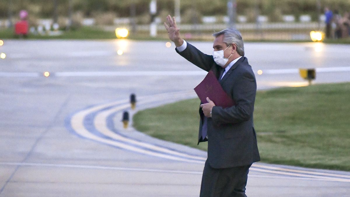 Alberto Fernández se refirió a la gira presidencial cuestionada por opositores.