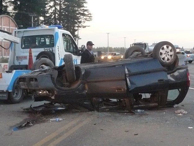 Un muerto y cuatro heridos tras el vuelco de una camioneta en Tunuyán