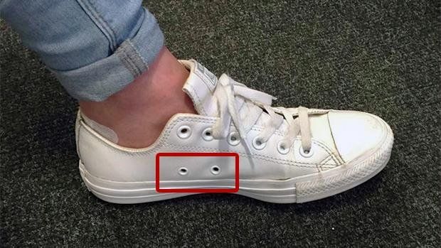 El misterio de las zapatillas quedó develado