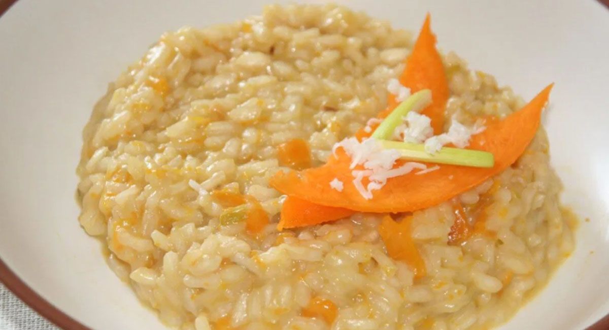 El arroz es un cereal que puede prepararse de múltiples formas y el risotto cremoso de calabaza es una opción perfecta El arroz es un cereal que puede prepararse de múltiples formas y el risotto cremoso de calabaza es una opción perfecta