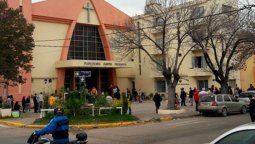 Aseguraron que la estatua de una virgen lloró sangre en Paraná