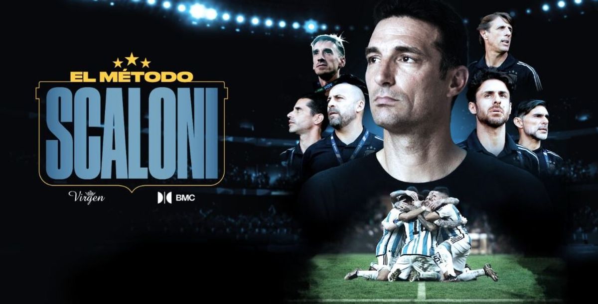 Lionel Scaloni y su cuerpo técnico, fundamentales en la historia de la Selección Argentina. Foto: Flow&nbsp;