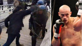 El gobierno francés critica el apoyo que recibe  boxeador que agredió policías