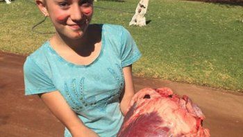 Indignación por una niña fanática de la caza