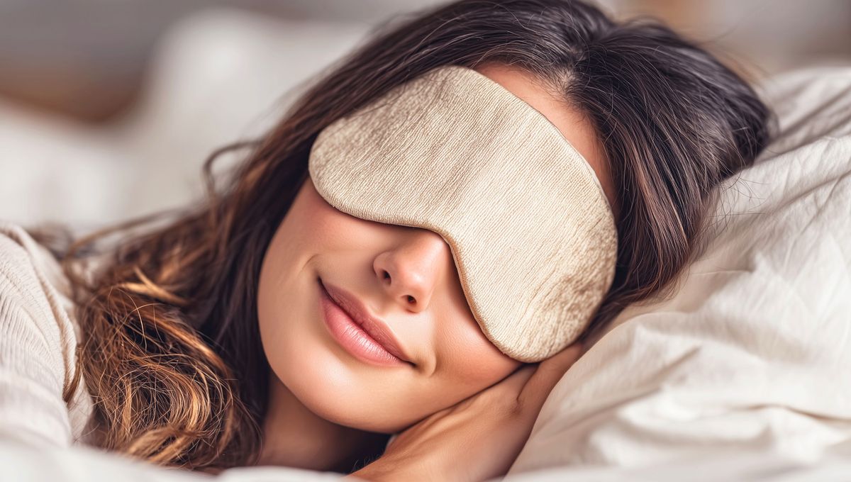 Dormir con antifaz proporciona beneficios para la salud. Dormir con antifaz proporciona beneficios para la salud. 