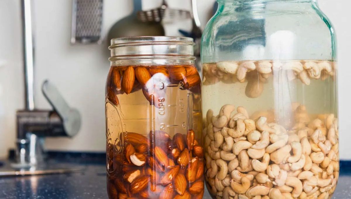 Activar los frutos secos con agua proporciona grandes beneficios.&nbsp;