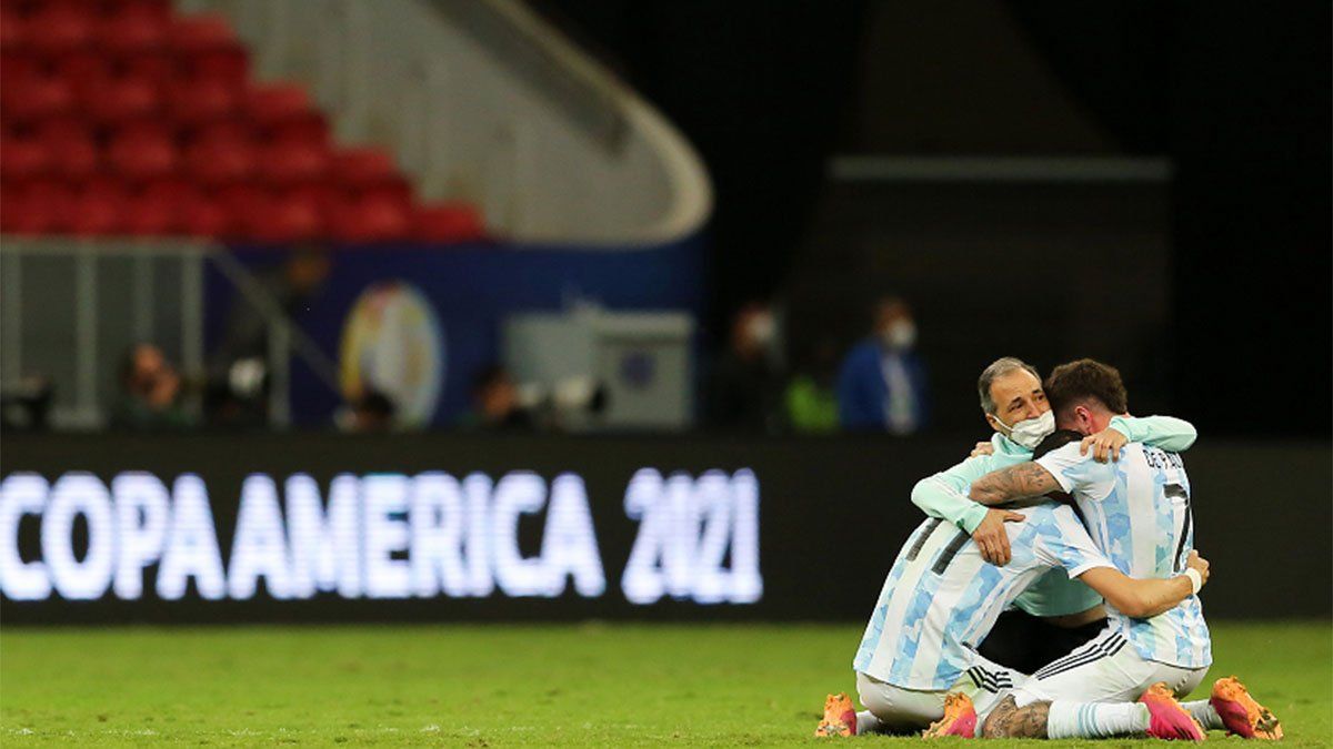 Las finales de la Copa América que jugaron Argentina y Brasil