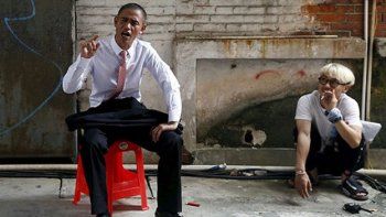 Un chino se convierte en ídolo por imitar a Barack Obama