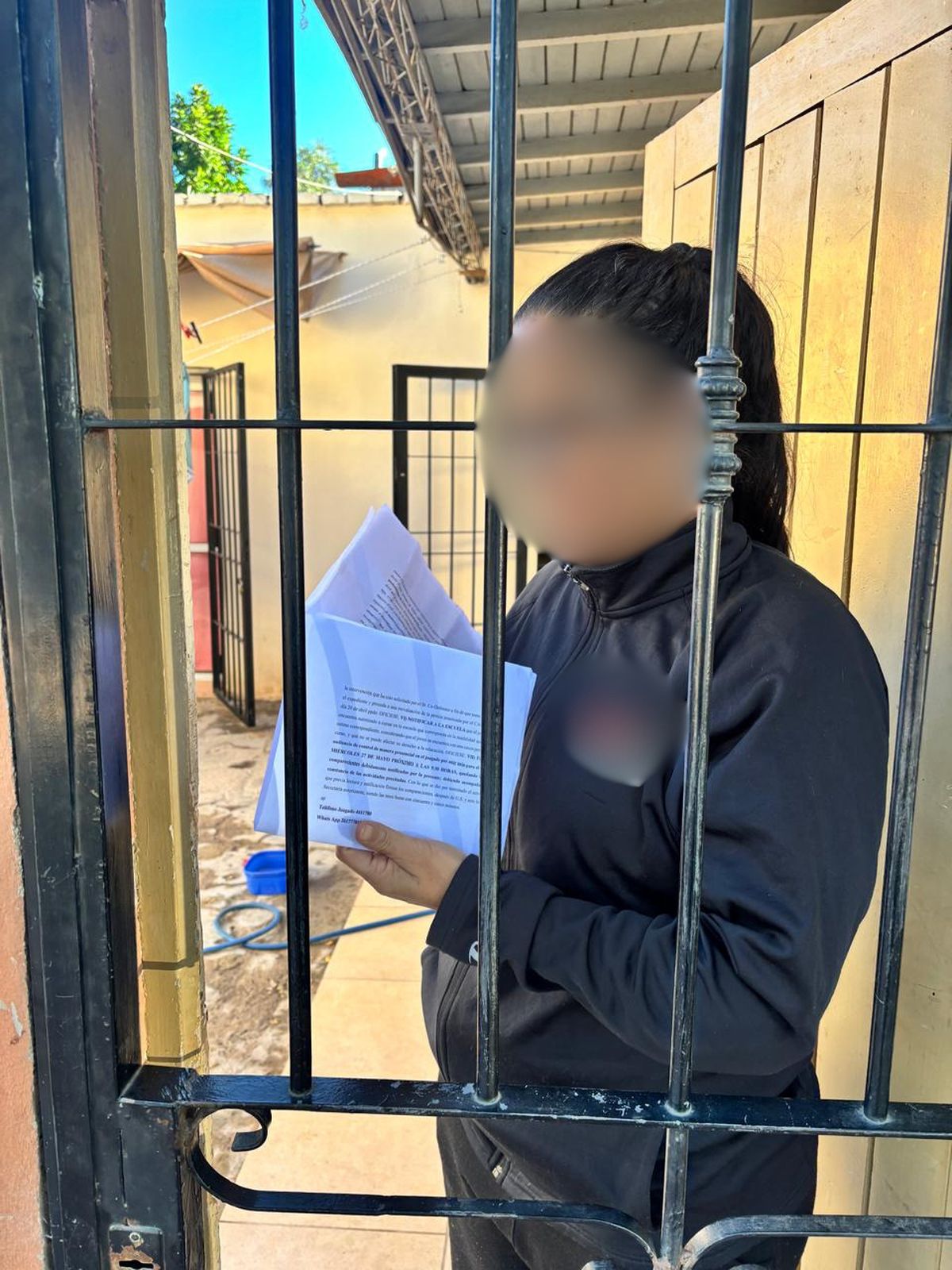 La madre del adolescente. La madre del adolescente.