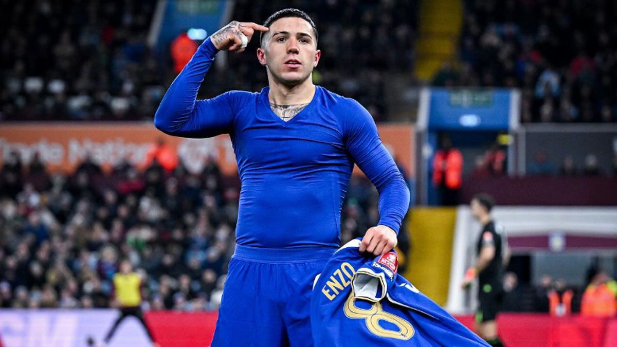 Enzo solo tiene al Chelsea en su cabeza