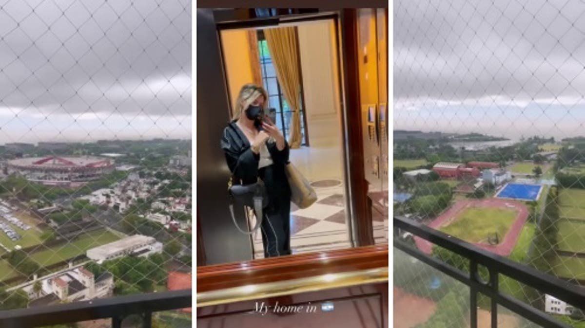El espectacular piso de Wanda Nara en Buenos Aires.